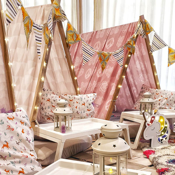 Sleepover Tent Parties | Twinergy Party Design