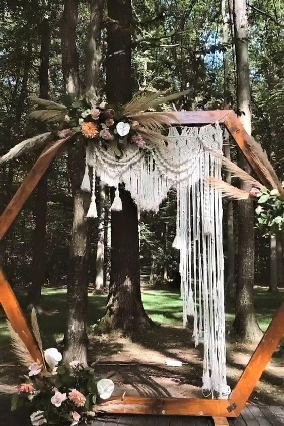 Bohemian Wedding Arch
